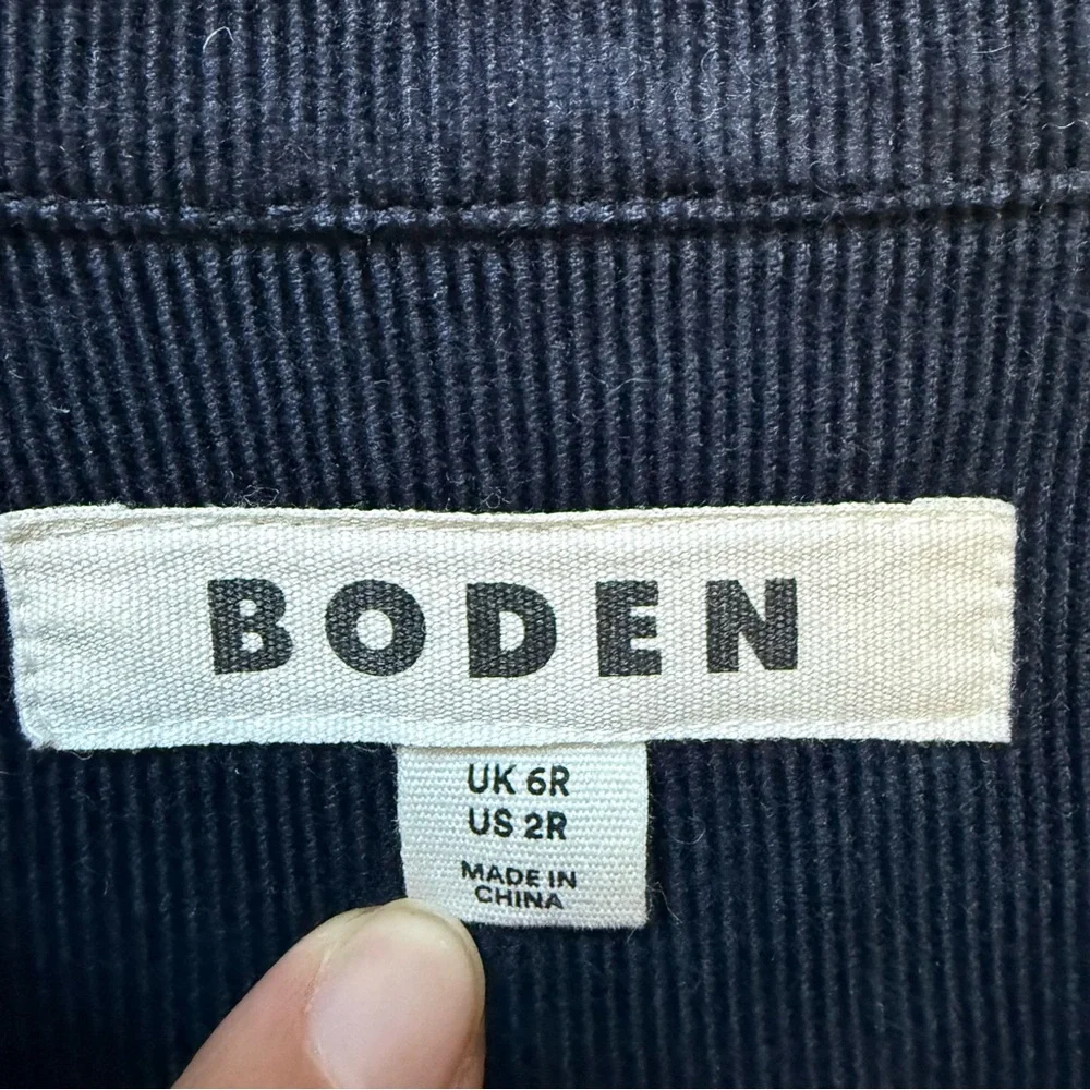 Boden Eloise Corduroy Midi Shirt Dress - Picture 5 of 13